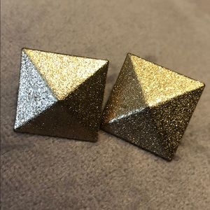 Gold Stud Earrings